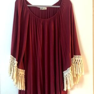 Garnet Boho Cotton Dress